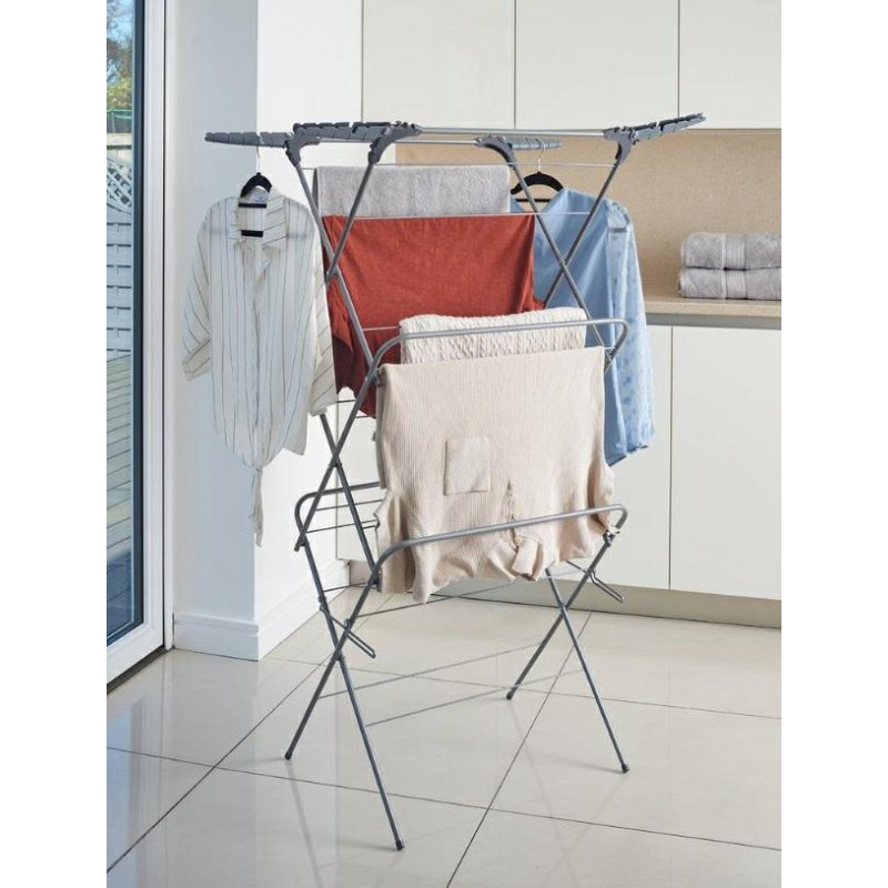 3 Tier Concertina Clothes Airer Holbury Hardware Stores