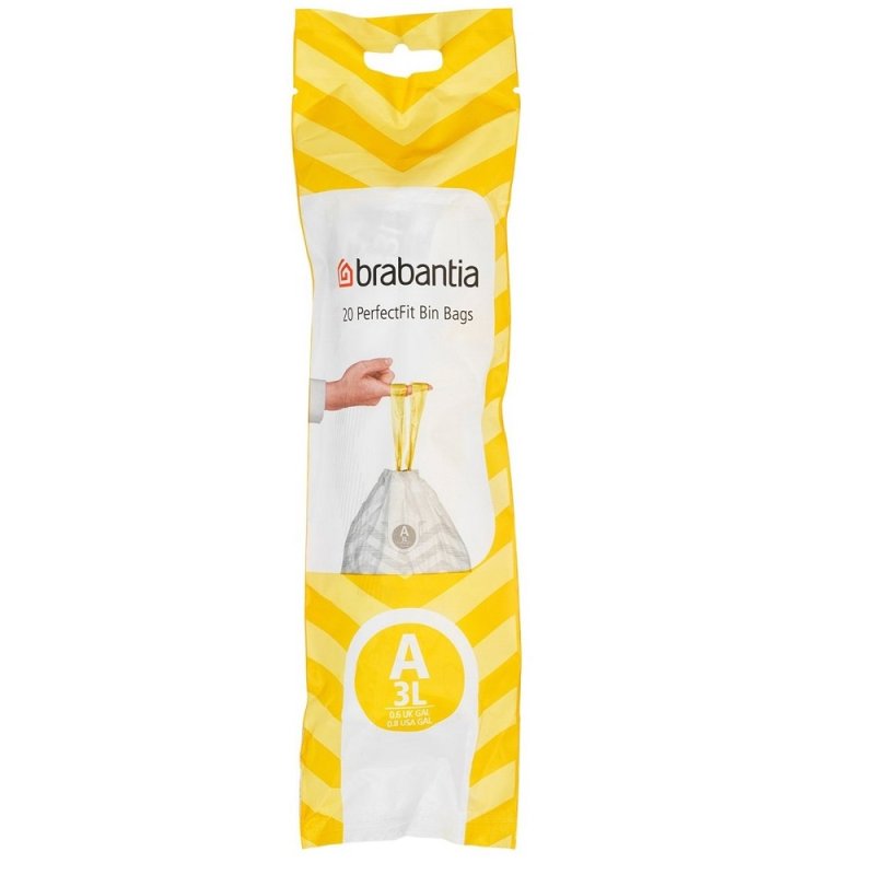 Brabantia Waste Bin Liners A 3 Litre Holbury Hardware Stores