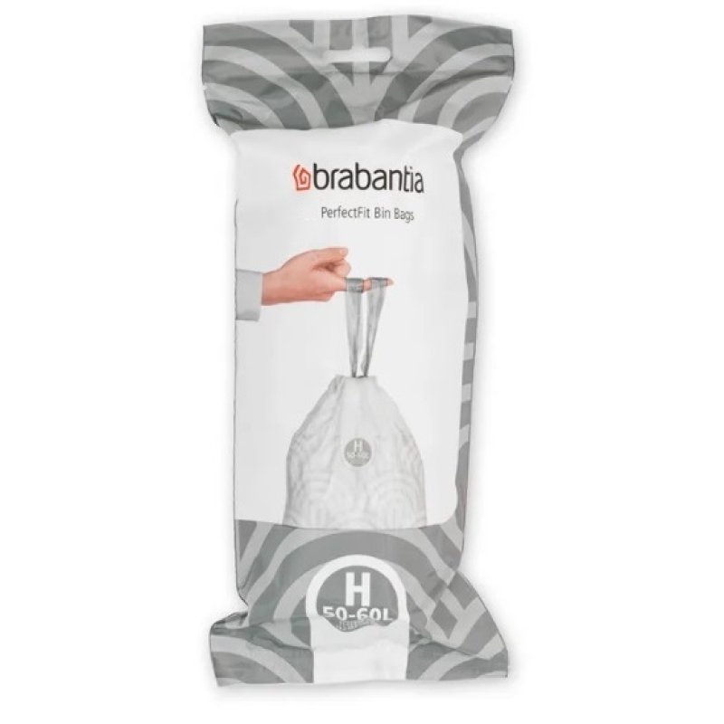 Brabantia Waste Bin Liners H 50L Holbury Hardware Stores