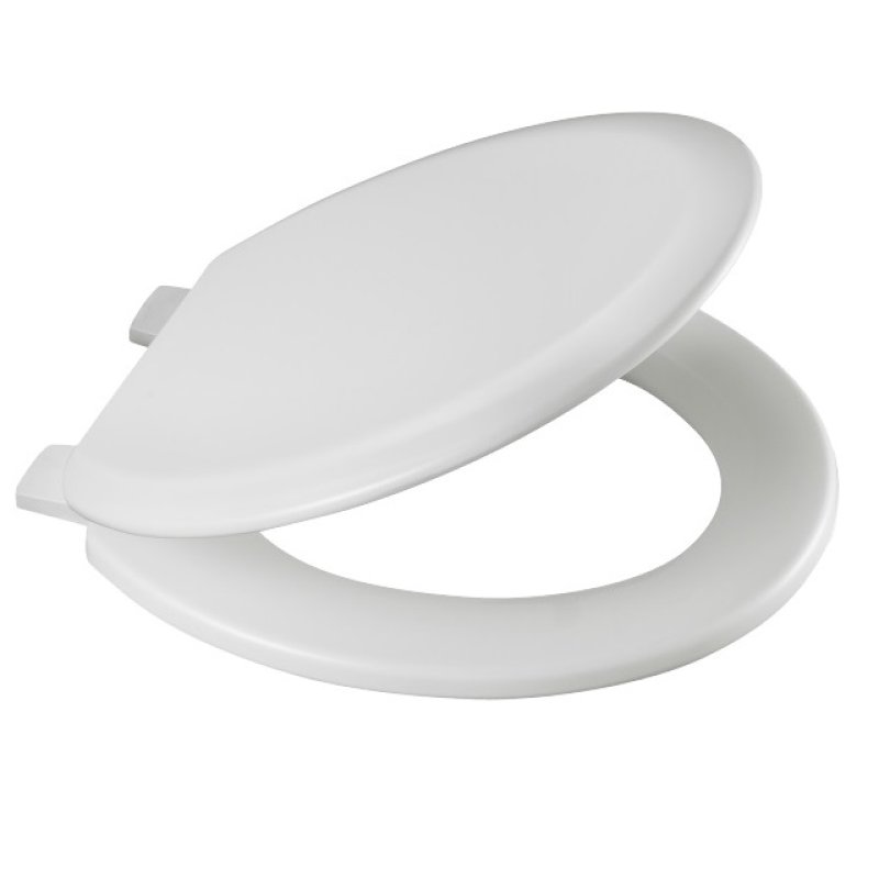 White Moulded Wood Toilet Seat Holbury Hardware Stores