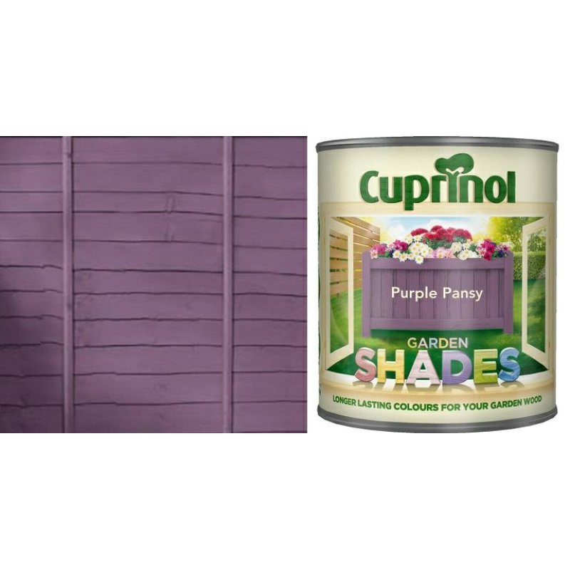 Cuprinol Purple Pansy Garden Shades 1Ltr Holbury Hardware Stores