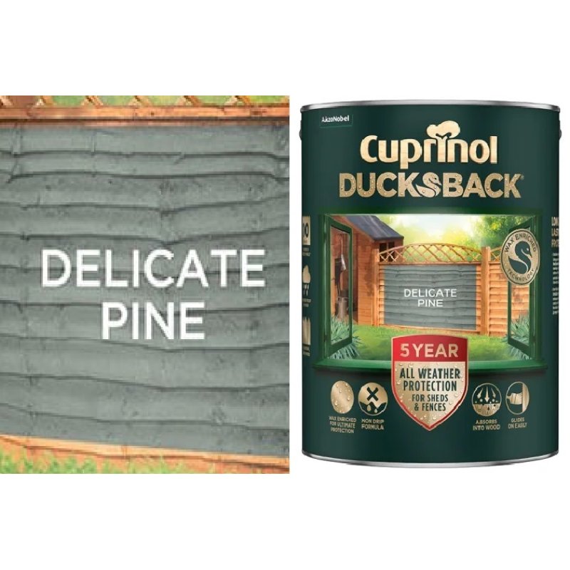Cuprinol Ducksback Delicate Pine 5L Holbury Hardware Stores Cuprinol Ducksback Delicate Pine 5L Holbury Hardware Stores