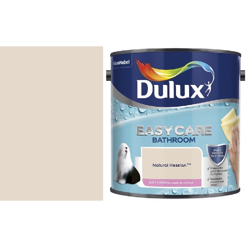 Dulux 2.5L Natural Hessian Bathroom Holbury Hardware Stores