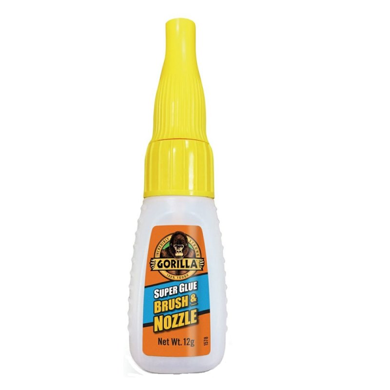 Gorilla BrushNozzle Super Glue 12G Holbury Hardware Stores