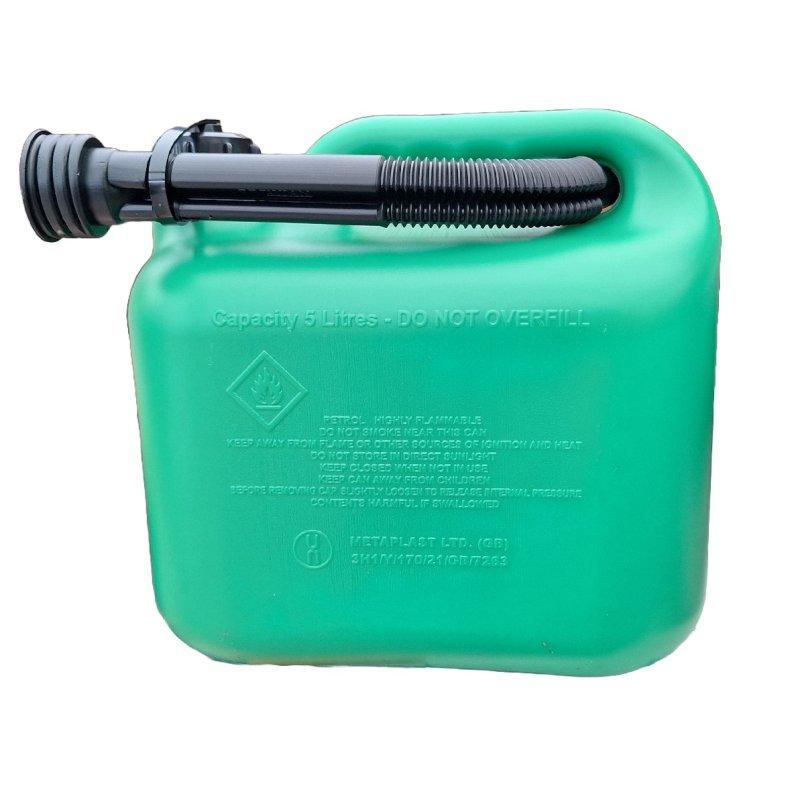 Compostable Fuel Tank Green Fuel Container 5L | Holbury Hardware Stores