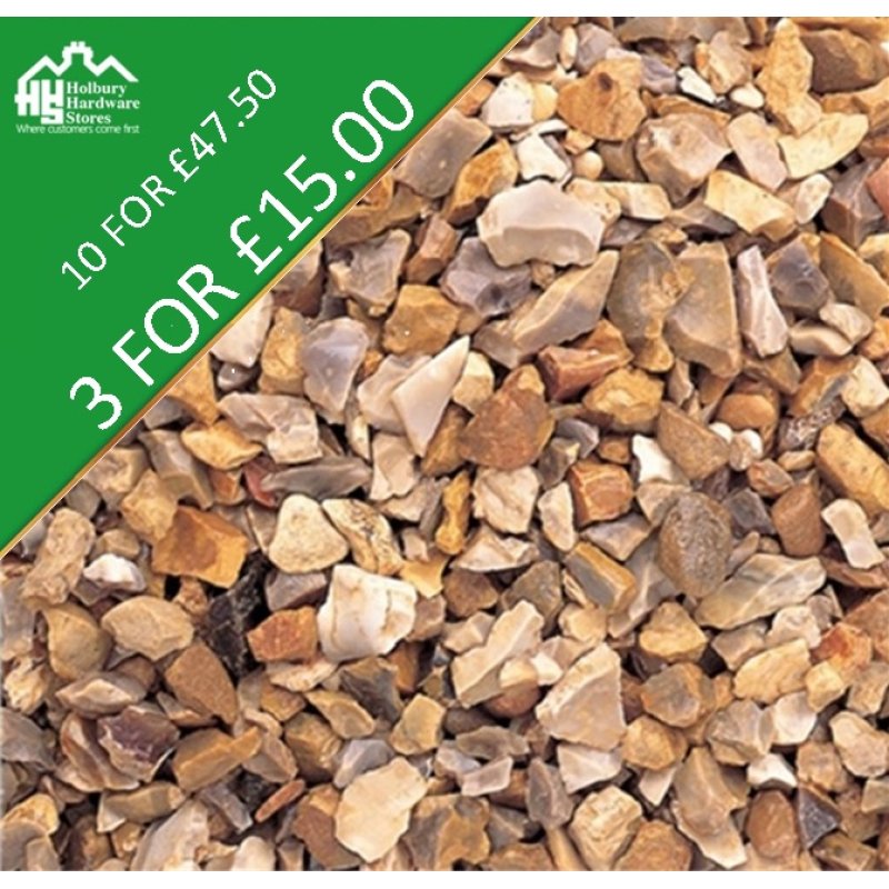 10Mm Clean Gravel 20Kg Holbury Hardware Stores