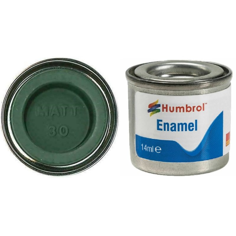 Humbrol No.30 Dark Green Holbury Hardware Stores
