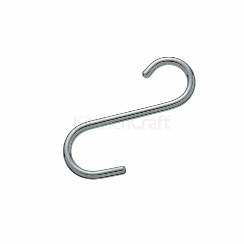 Kitchencraft Pack Of Six Stainless Steel Small Hanging Hooks Holbury Hardware Stores