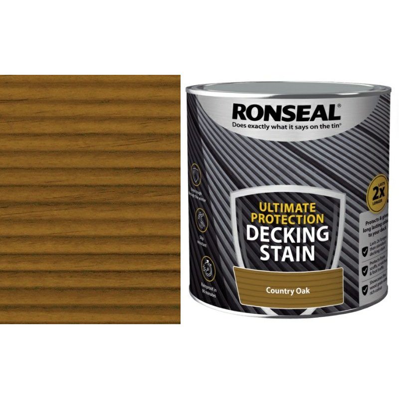 Country Oak Ultimate Deck Stain 2.5L Holbury Hardware Stores