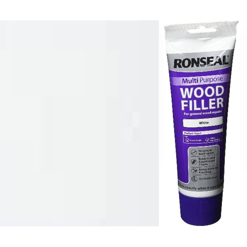 Ronseal MultiPurpose White Wood Filler 100G Holbury Hardware Stores