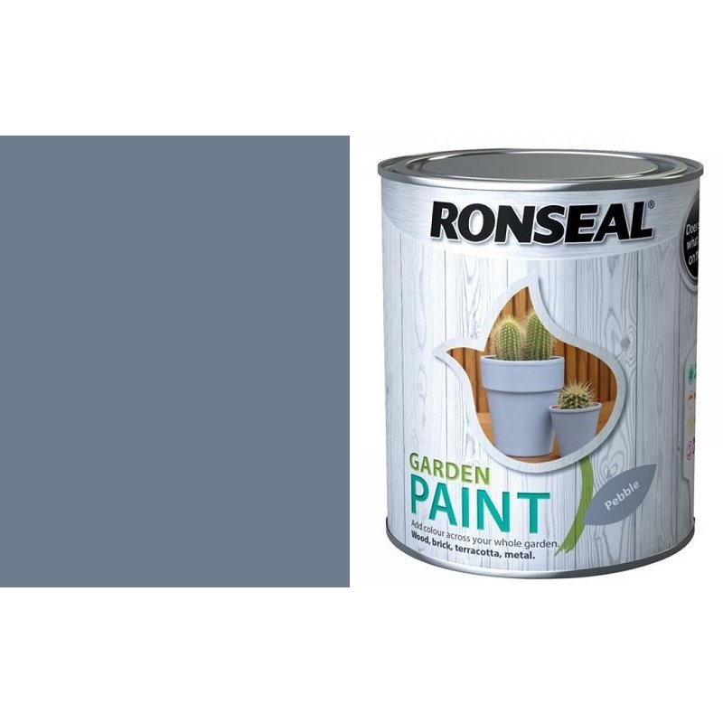 Ronseal Garden Paint Pebble 750Ml Holbury Hardware Stores