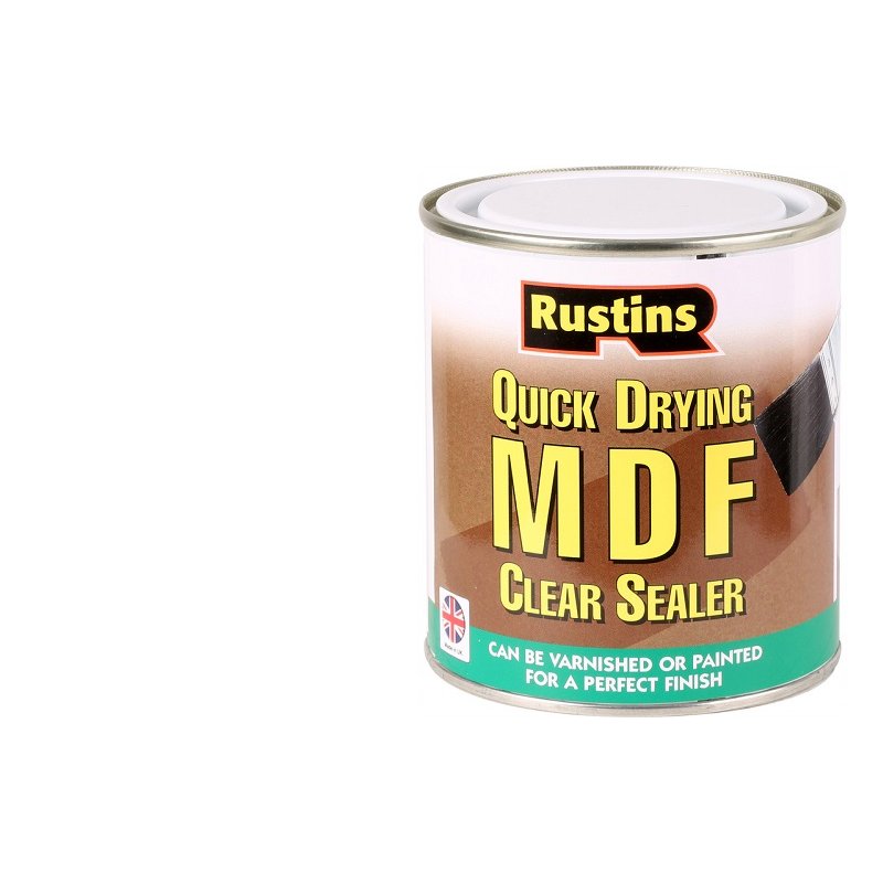 Rustins Mdf Clear Sealer 500Ml Holbury Hardware Stores