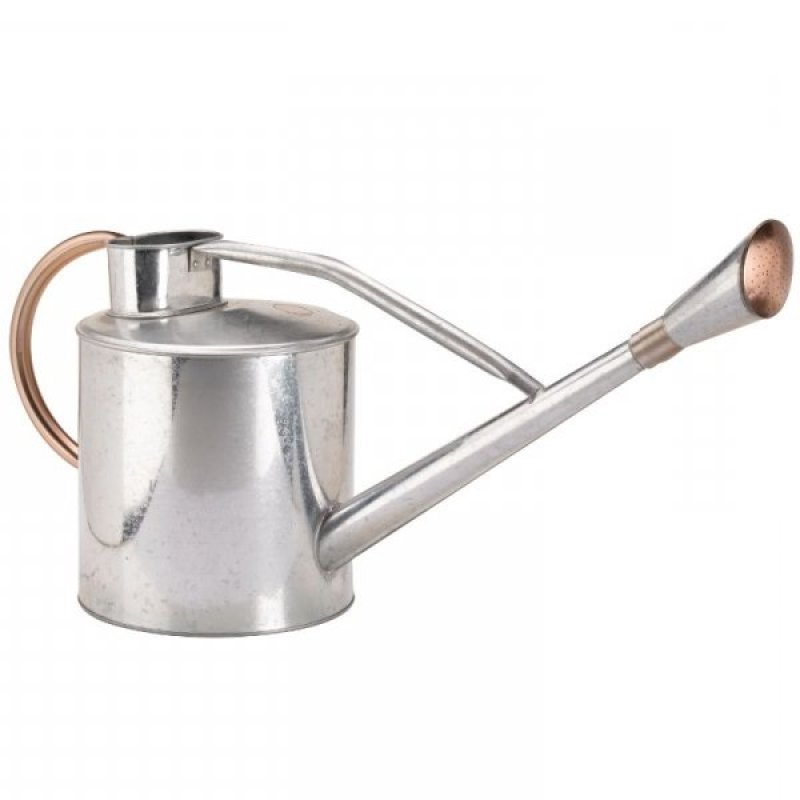 Watering Can Long Reach 9L, Galvanised Steel Holbury Hardware Stores