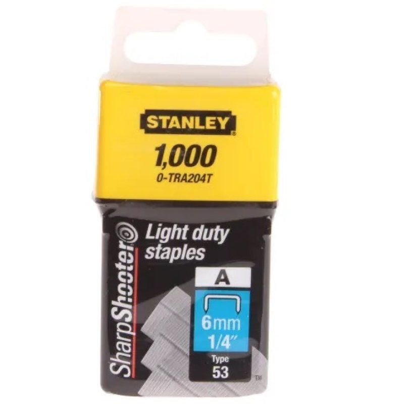 Stanley Staples 6Mm Type 53 (A) X1000 Holbury Hardware Stores