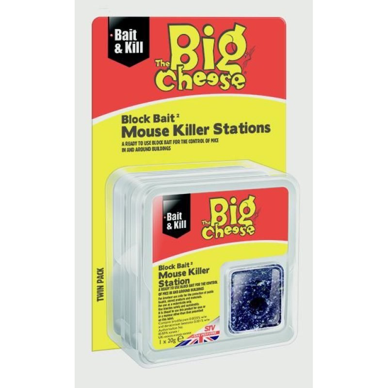 Block Mouse All Weather Bait Block Mouse Station Stv | Holbury Hardware Stores