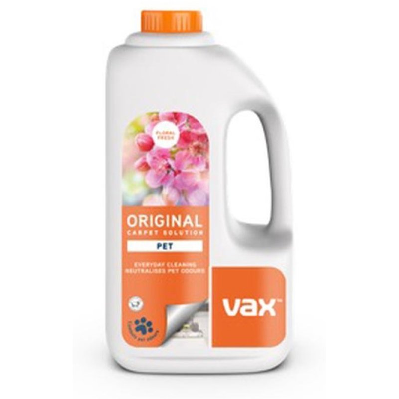 Vax Original Carpet Cleaning Solution Pet 1.5L Holbury Hardware Stores
