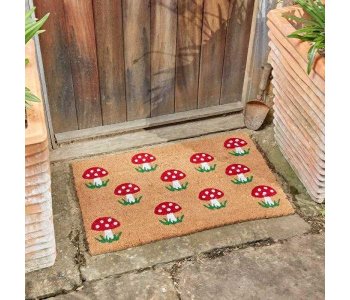 Shrooms! Decoir Mat 45 x 75cm | Holbury Hardware Stores